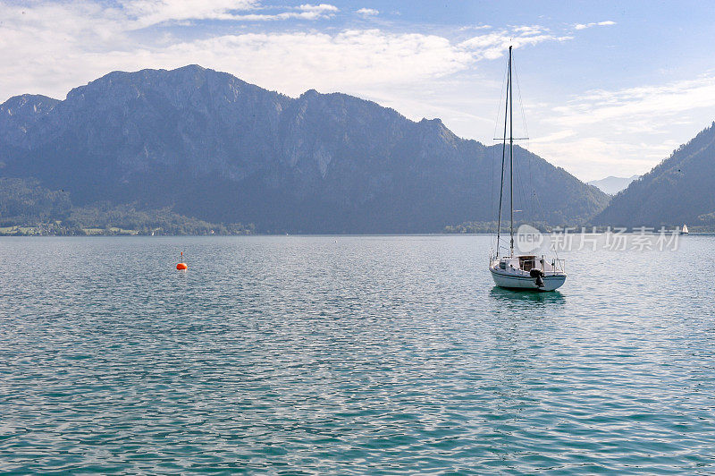 奥地利的Unterach am Attersee